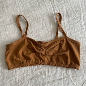 ARQ ZELDA BANDEAU BRA - toffee